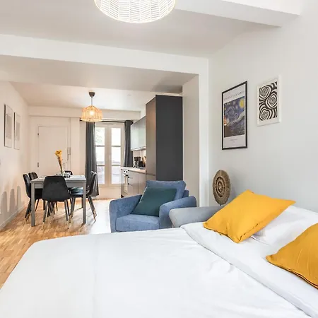 Cosy - 6 Guests - Buttes Chaumont Parc Apartment *